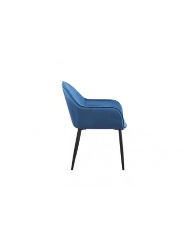 SHANGAI - Fauteuil de séjour Bleu pétrole 