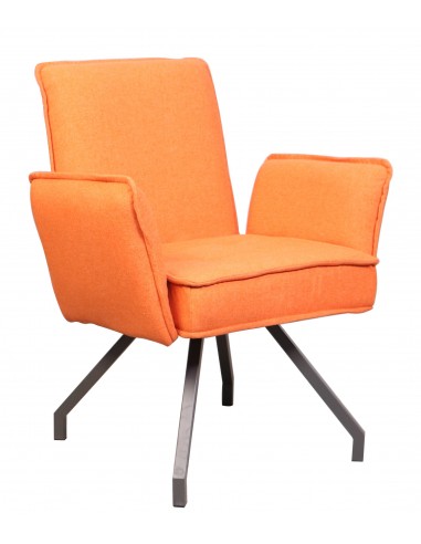 REGINA - Fauteuil de séjour orange 