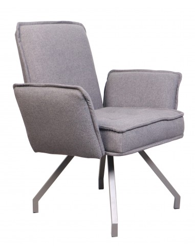 REGINA - Fauteuil de séjour gris foncé 