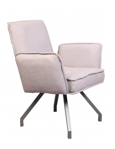 REGINA - Fauteuil de séjour gris 